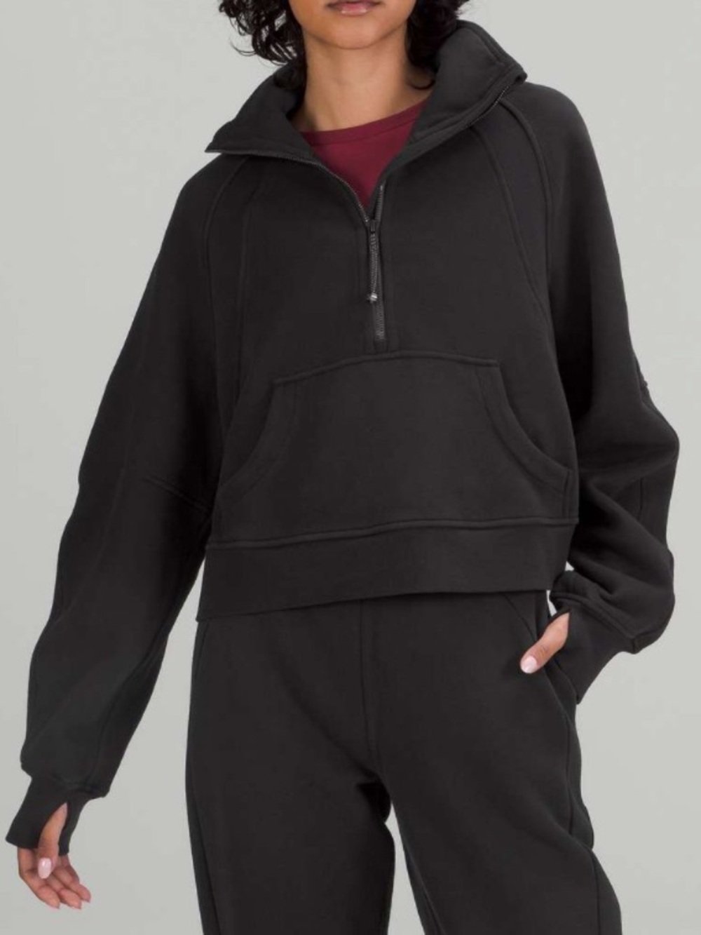 Lululemon Scuba Oversized Funnel Neck Shirt | XS/S